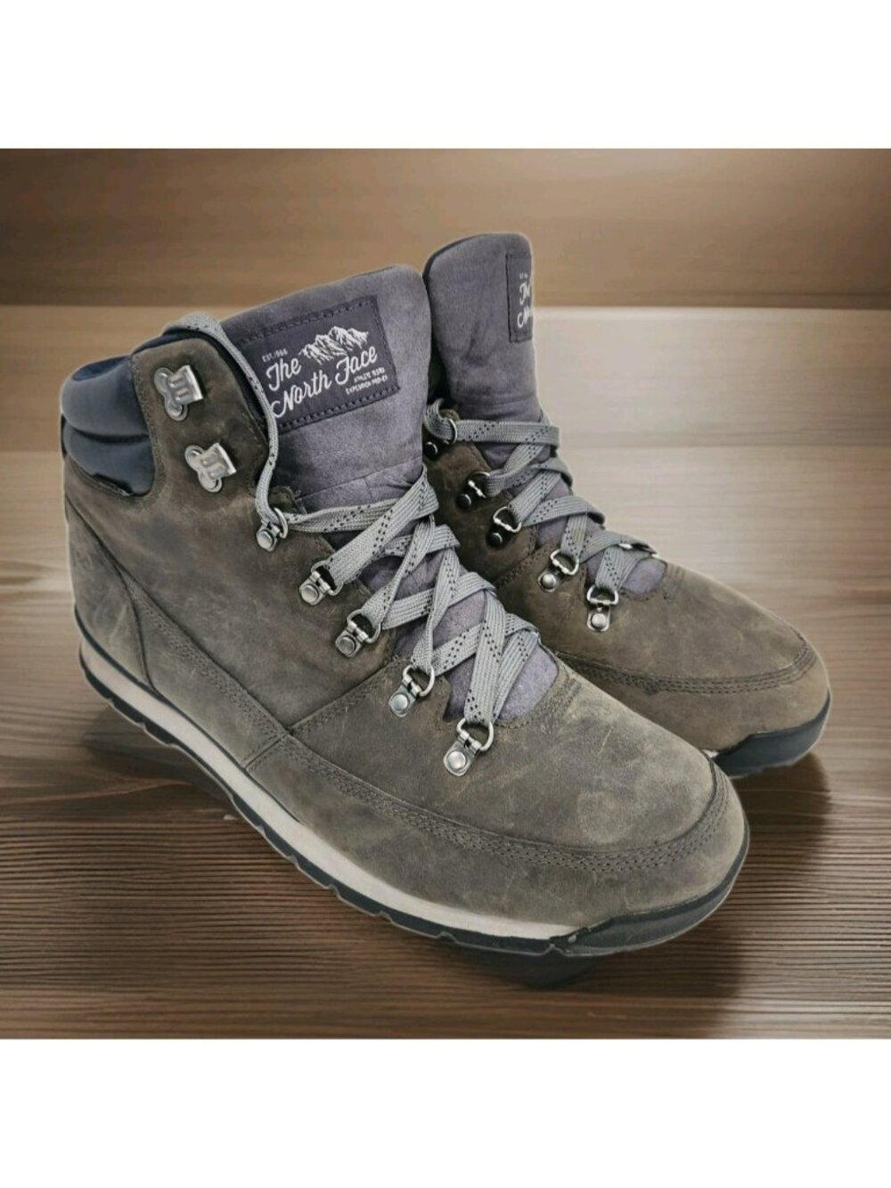 The North Face Back To Berkeley Redux Leather Boots Mens 13 Waterproof Hiking